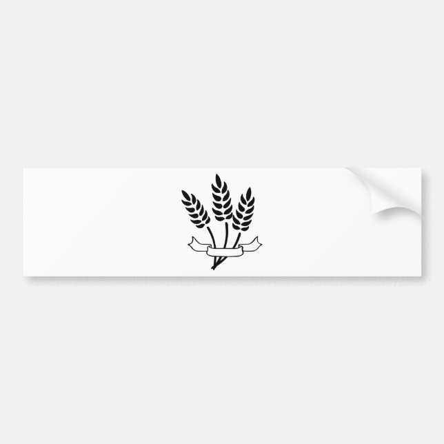 Wheat Bumper Sticker (Front)