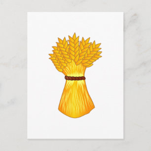 Wheat Bundle Postcard