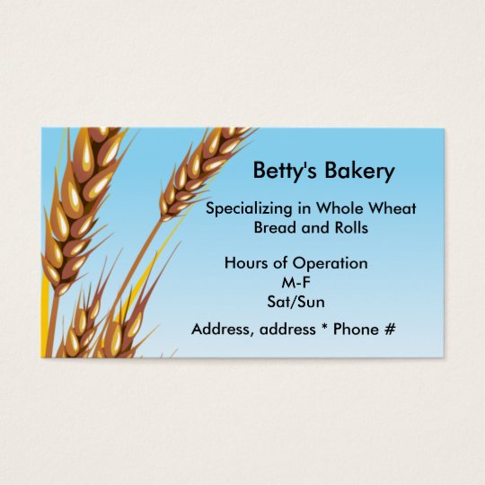 Wheat Business Card