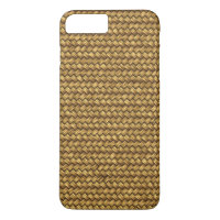 Wheat Colour Basket Weave Pattern Texture