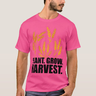 Wheat Farmer Plant Grow Harvest T-Shirt