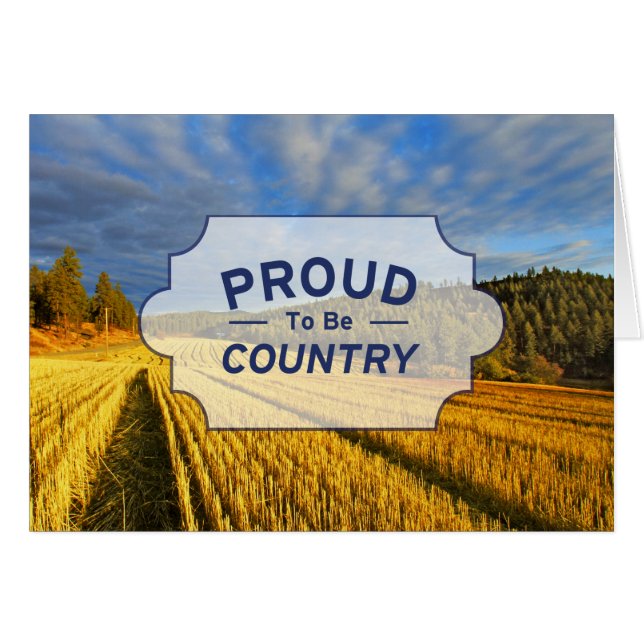 Wheat Field After Harvest (Front Horizontal)