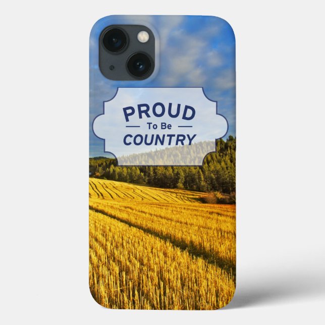 Wheat Field After Harvest Case-Mate iPhone Case (Back)