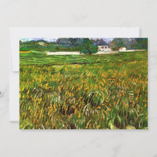 Wheat Field at Auvers by Vincent van Gogh