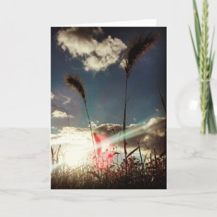 "Wheat Field" Birthday Card