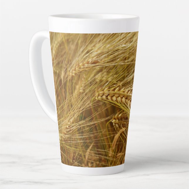  Wheat field. It’s Harvest Time!   Latte Mug (Left Angle)