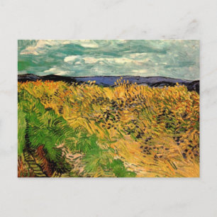 Wheat Field with Cornflowers by Vincent van Gogh Postcard