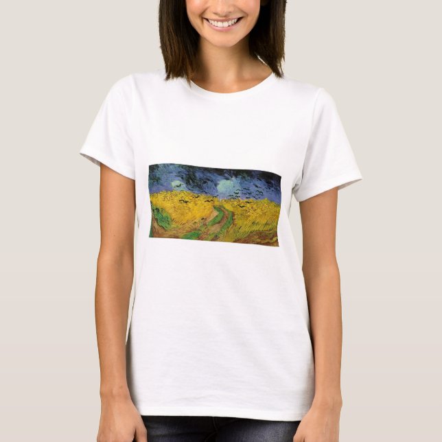 Wheat Field with Crows T-Shirt (Front)