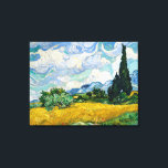 Wheat Field with Cypresses by Vincent Van G Canvas Print<br><div class="desc">Wheat Field with Cypresses by Vincent Van G Canvas Print
Wheat Field with Cypresses (1889) by Vincent Van Gogh</div>