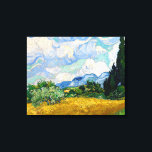 Wheat Field with Cypresses by Vincent Van Gogh Canvas Print<br><div class="desc">Wheat Field with Cypresses by Vincent Van Gogh</div>