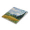 Wheat Field with Cypresses Tile