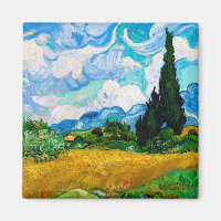 Wheat Field with Cypresses, Van Gogh
