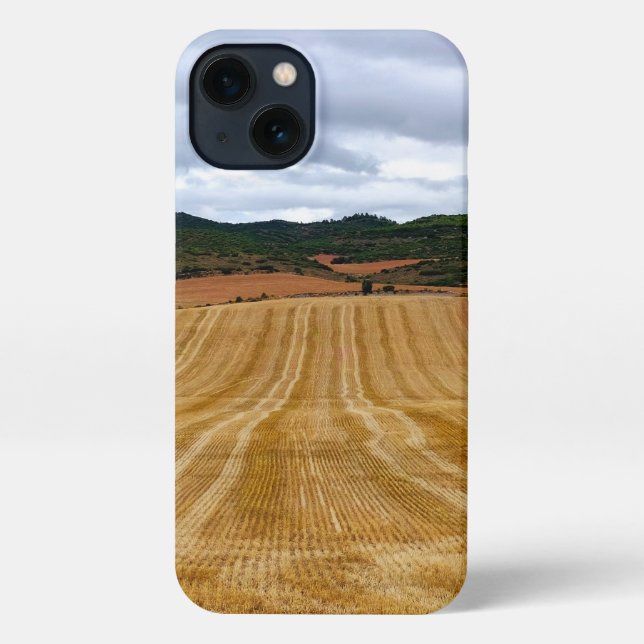 Wheat fields iPhone case (Back)