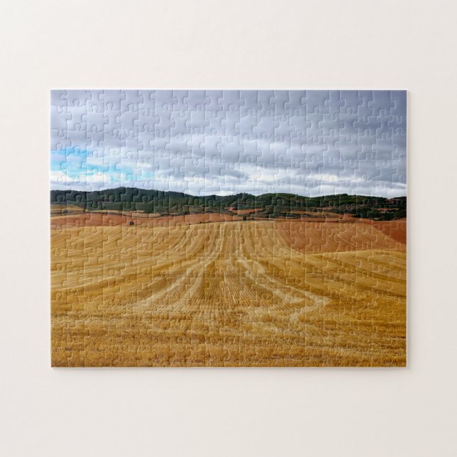 Wheat fields jigsaw puzzle (Horizontal)