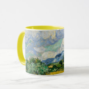 Wheat Fields Van Gogh Mug