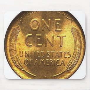 Wheat Penny Mouse Mat