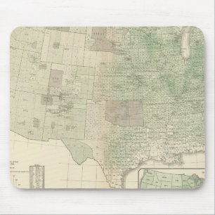 Wheat per sq mile mouse mat