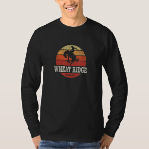 Wheat Ridge CO Vintage Country Western Retro T-Shirt