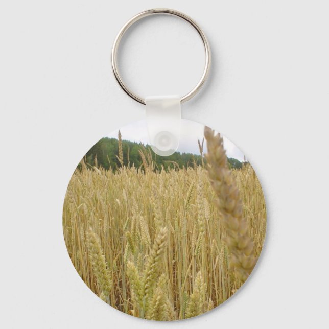 Wheat Seed Key Ring (Front)