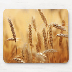 Wheat Sunset Tranquil Peaceful Nature Mouse Mat