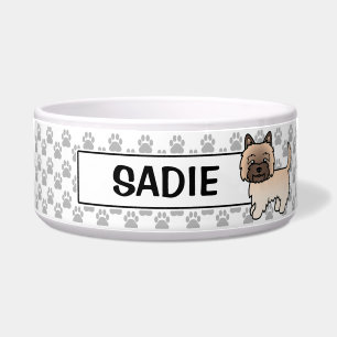 Wheaten Cairn Terrier Cartoon Dog