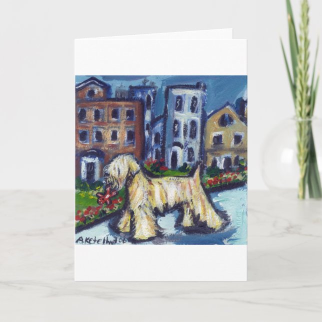 wheaten City Dog Card (Front)