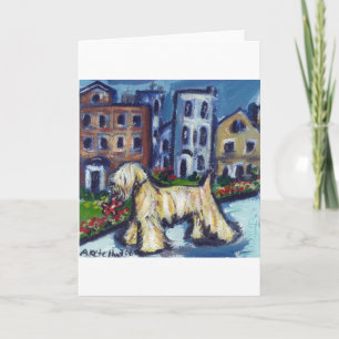 wheaten City Dog Card