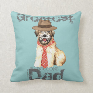 Wheaten Dad Cushion