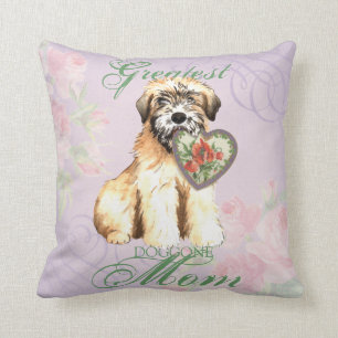 Wheaten Heart Mum Cushion