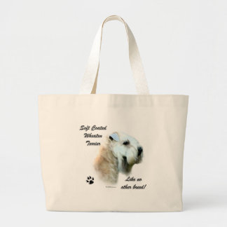 Wheaten Like No Other Breed Large Tote Bag