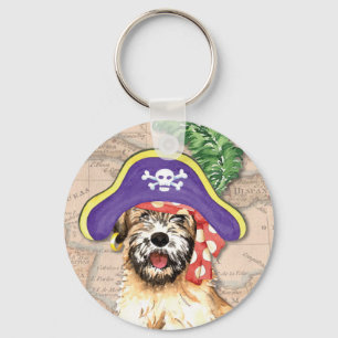 Wheaten Pirate Key Ring