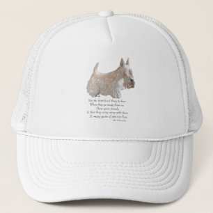 Wheaten Scottish Terrier Rainbow Bridge Trucker Hat