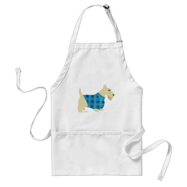 Wheaten Scottish Terrier Sweater Standard Apron (Front)