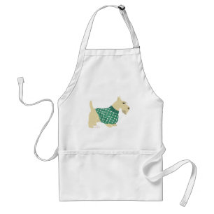 Wheaten Scottish Terrier Sweater Standard Apron