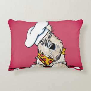 Wheaten Terrier Chef Accent Pillow