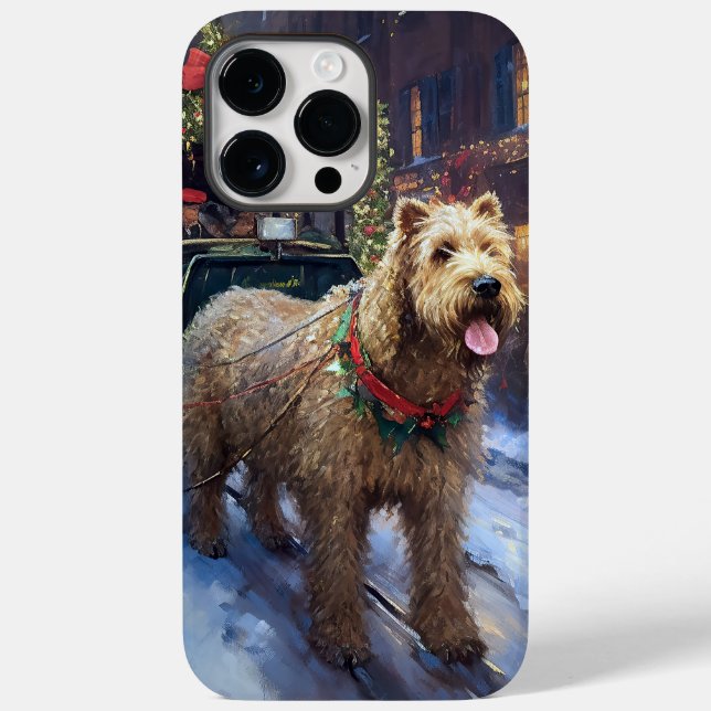Wheaten Terrier Christmas Festive Season Case-Mate iPhone Case (Back)