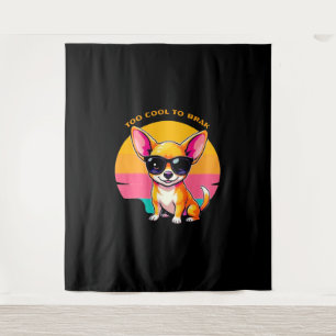 Wheaten Terrier Grandpa Tapestry