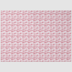WHEATEN Terrier Red Toile Tissue Paper