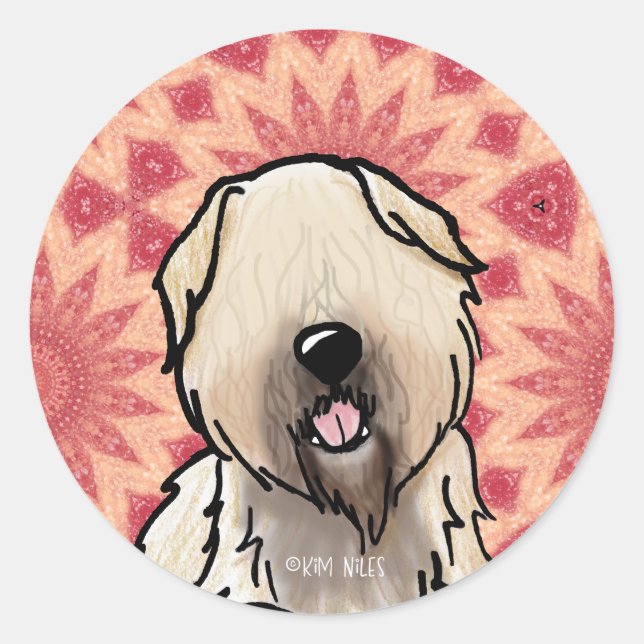 Wheaten Terrier Stickers (Front)