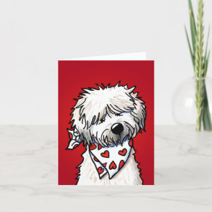 Wheaten Terrier  Thank You Card
