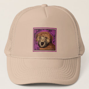 WHEATEN TERRIER: WET PUPPY TRUCKER HAT