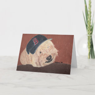 Wheaten Terrier - Wheatie Card