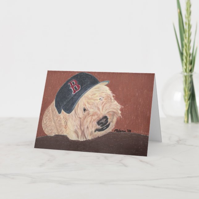 Wheaten Terrier - Wheatie Card (Front)