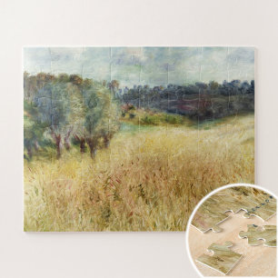 Wheatfield by Auguste Renoir Jigsaw Puzzle