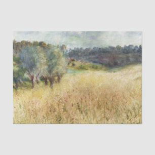Wheatfield by Auguste Renoir Tissue Paper