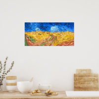 Wheatfield with Crows (1890) Van Gogh Landscape