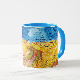 Wheatfield with Crows (1890) Vincent Van Gogh Art Mug
