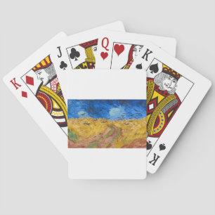 Wheatfield with Crows by Vincent van Gogh Playing Cards