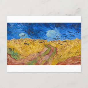 Wheatfield with Crows by Vincent van Gogh Postcard