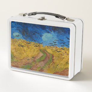 Wheatfield with Crows Metal Lunch Box